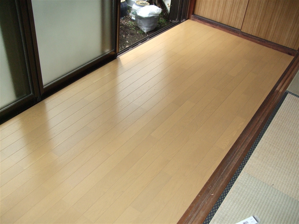 縁側と玄関 廊下を補修してください 施工事例 静岡県でリフォームをするならリフォームのひろば
