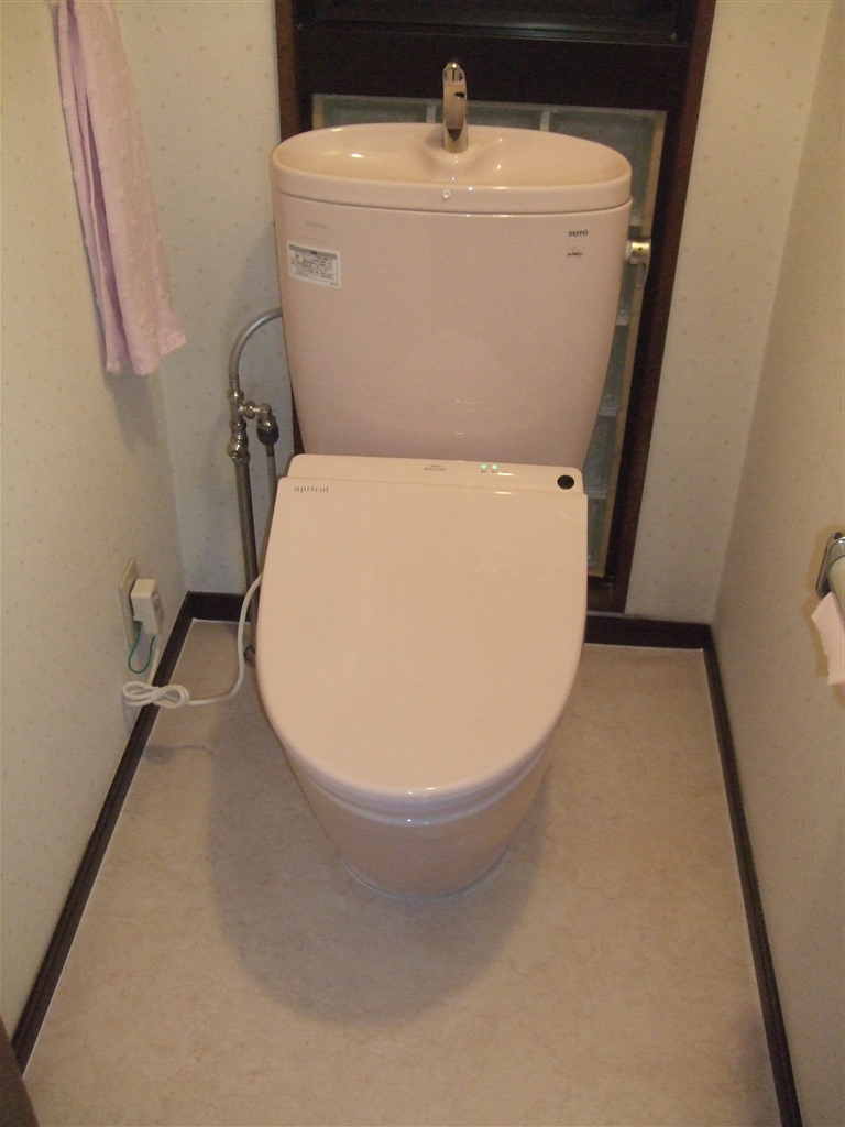 マンションのトイレ取替え