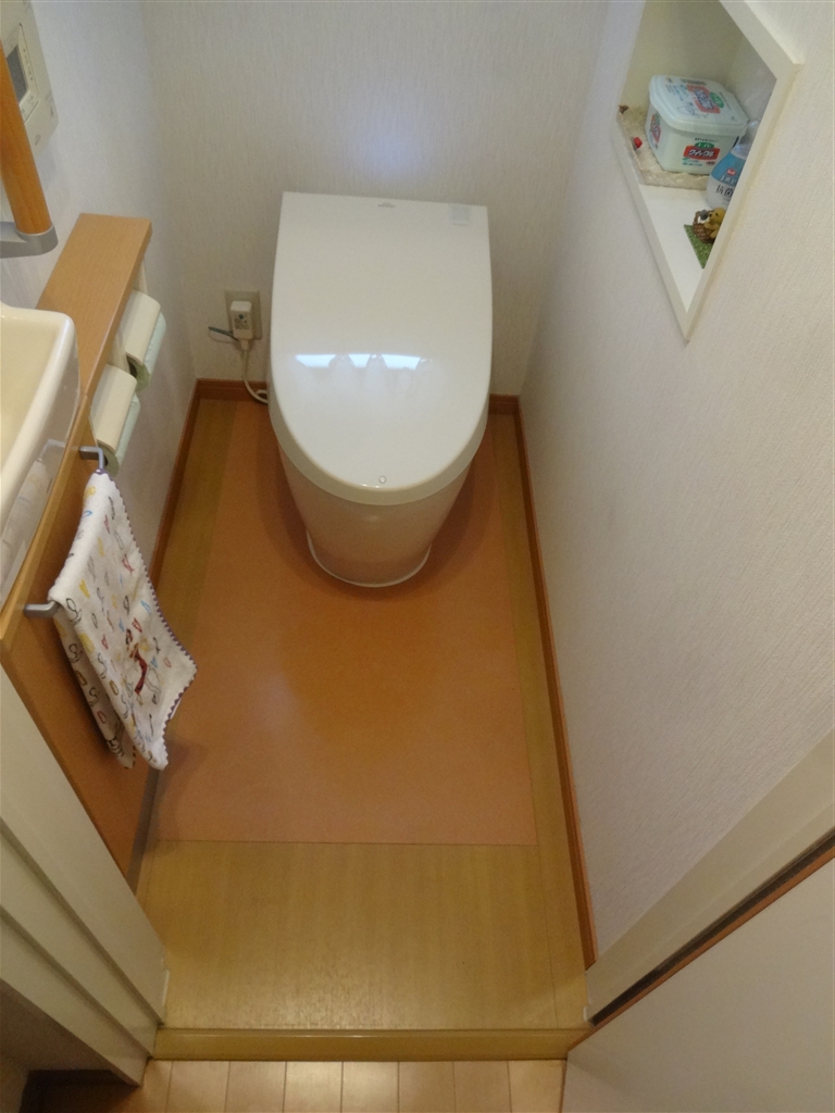 とても気に入ったトイレに改装！