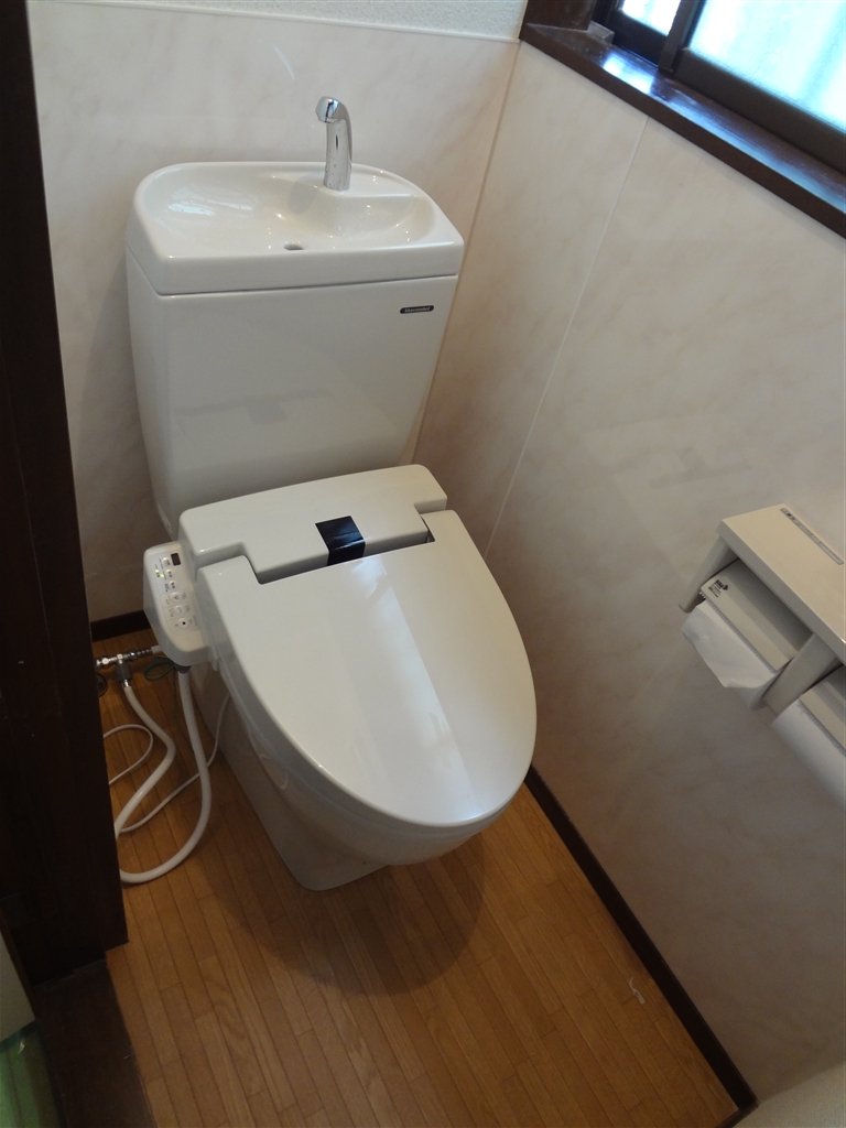 水廻り全面改装！お尻を洗うトイレを♪1F