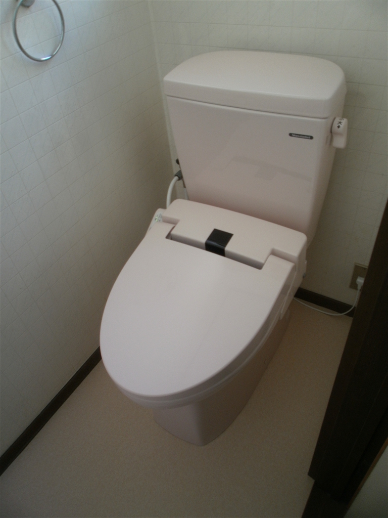 なんか漏れてる1Fのトイレと一緒に2Fも！