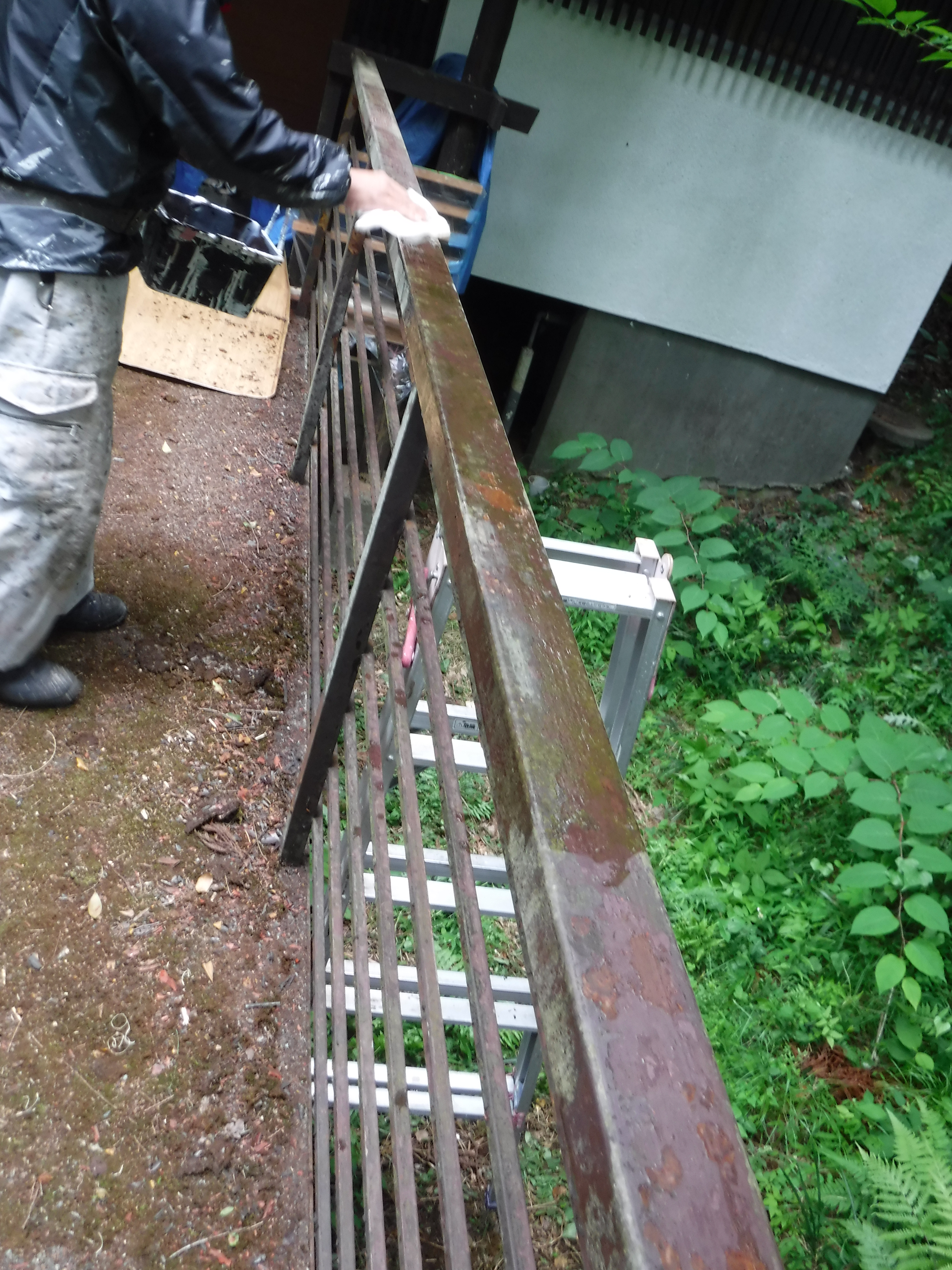 山の中の家 橋の手すりがボロボロなので 施工事例 静岡県でリフォームをするならリフォームのひろば