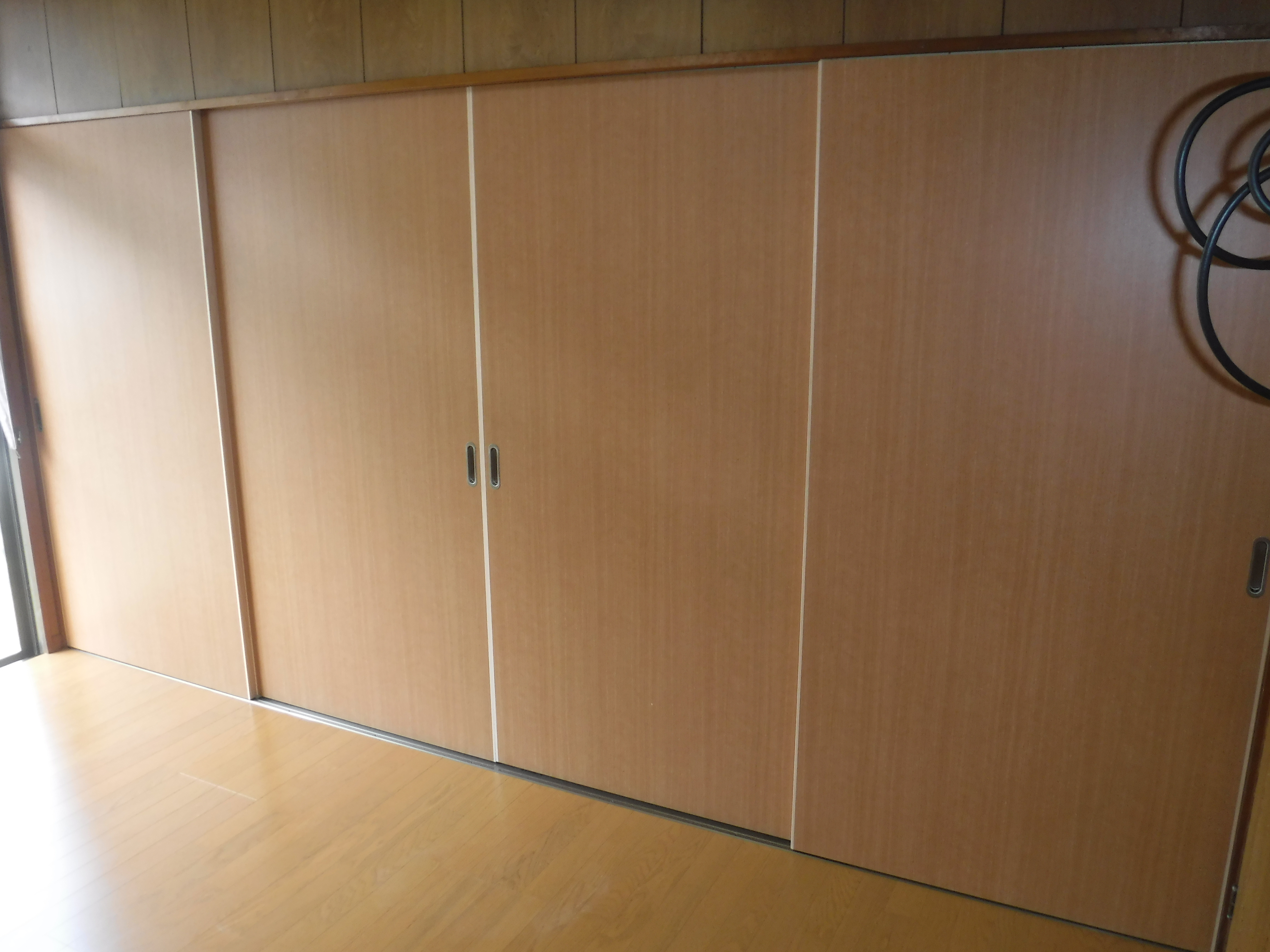 ２部屋を子供の部屋に・・・間仕切り建具