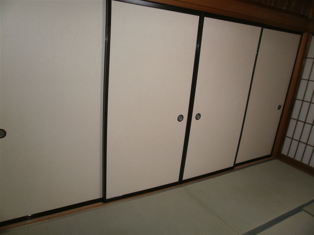 中古住宅購入　少しだけリフォーム　和室　襖