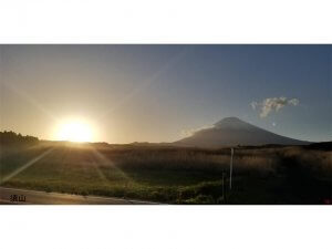 須山 演習場近く 撮影