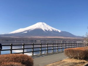 山中湖から
