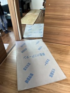 ピアノを自分たちで移設致しました。