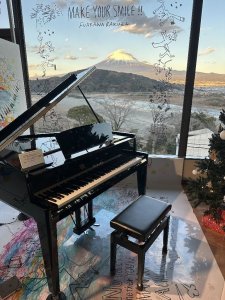 富士山ピアノ　素晴らしい♪