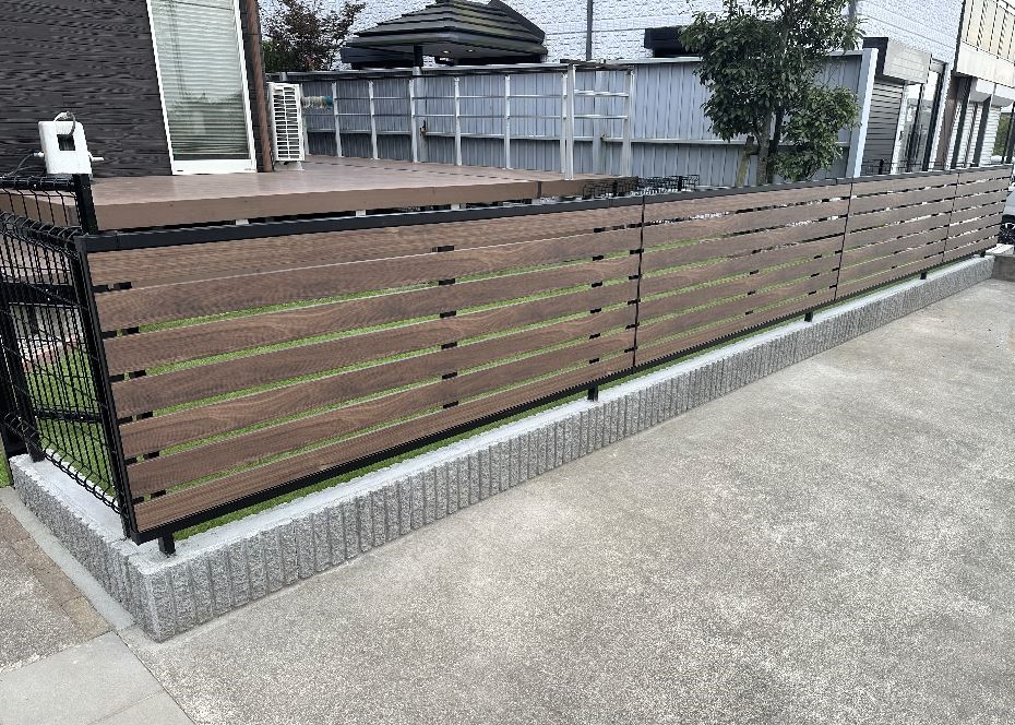 住み続けて検討！ドックラン目隠しフェンス