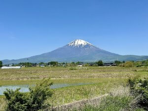 小山町吉久保より　富士山