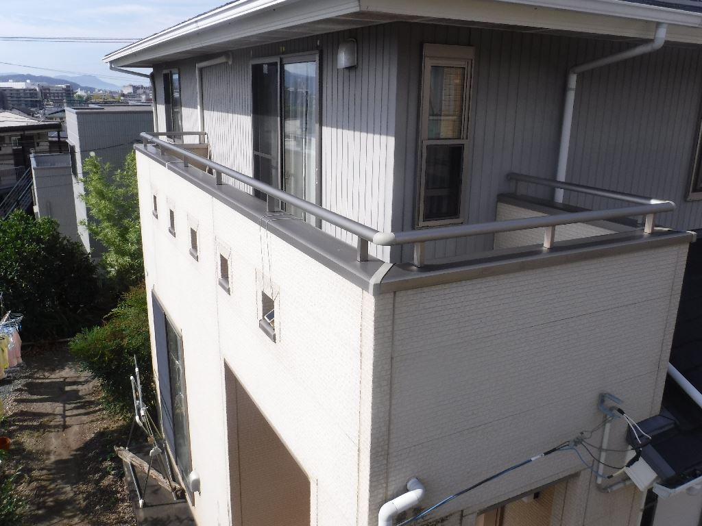 18年経った？塗るか・・・？外壁現状