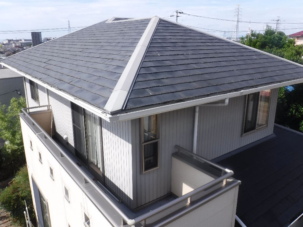 18年経った？塗るか・・・？屋根現状